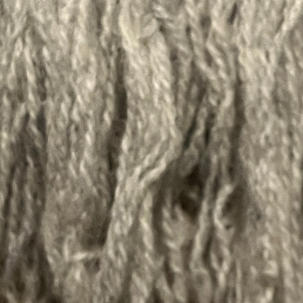 Scarf Shetland wool from Scotland Fair Isle pattern timeless greys and blue - Picture 3 of 9